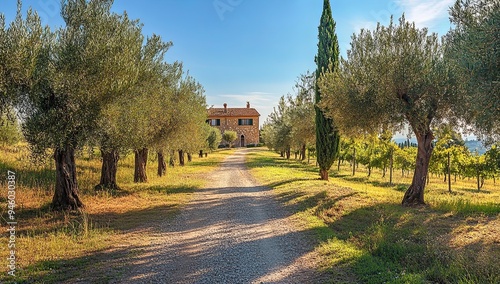 Idyllic Olive Grove