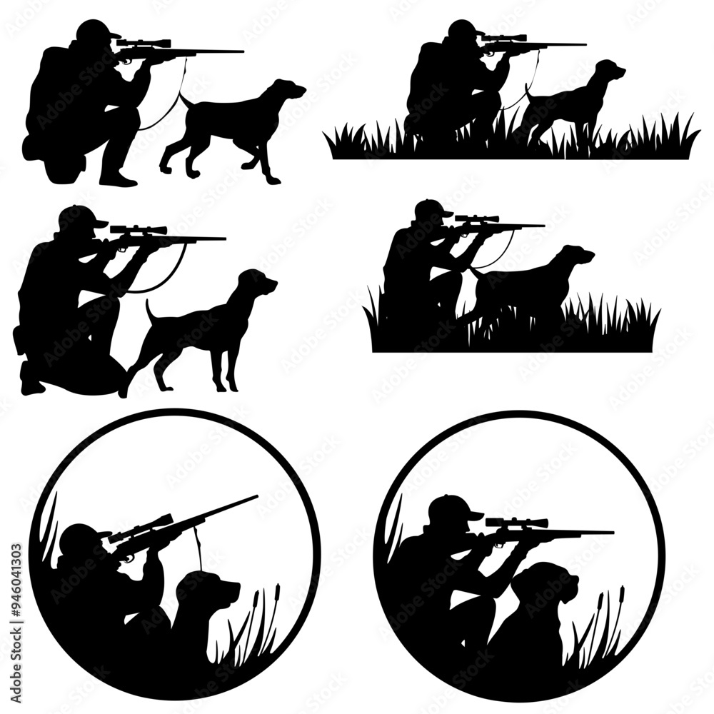 Duck Hunting | Duck | Target with Rifle | Hunter | Wildlife | Dog ...