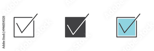 Free Download Checkbox different style icon set - GFXLoad