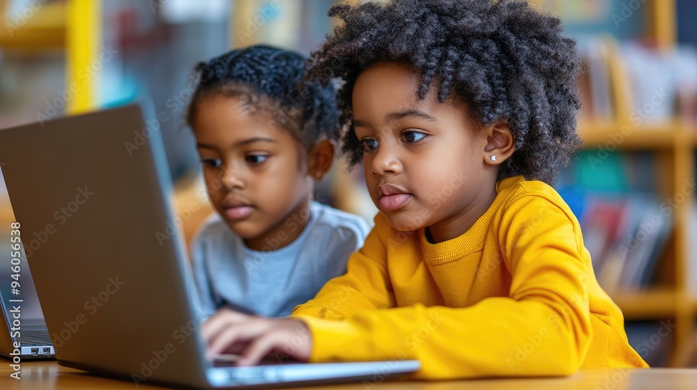 children using laptop children using laptop