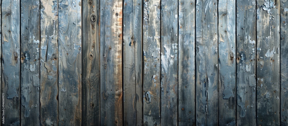 Naklejka premium Backgrounds featuring wood textures with weathered planks. Copy space image. Place for adding text and design