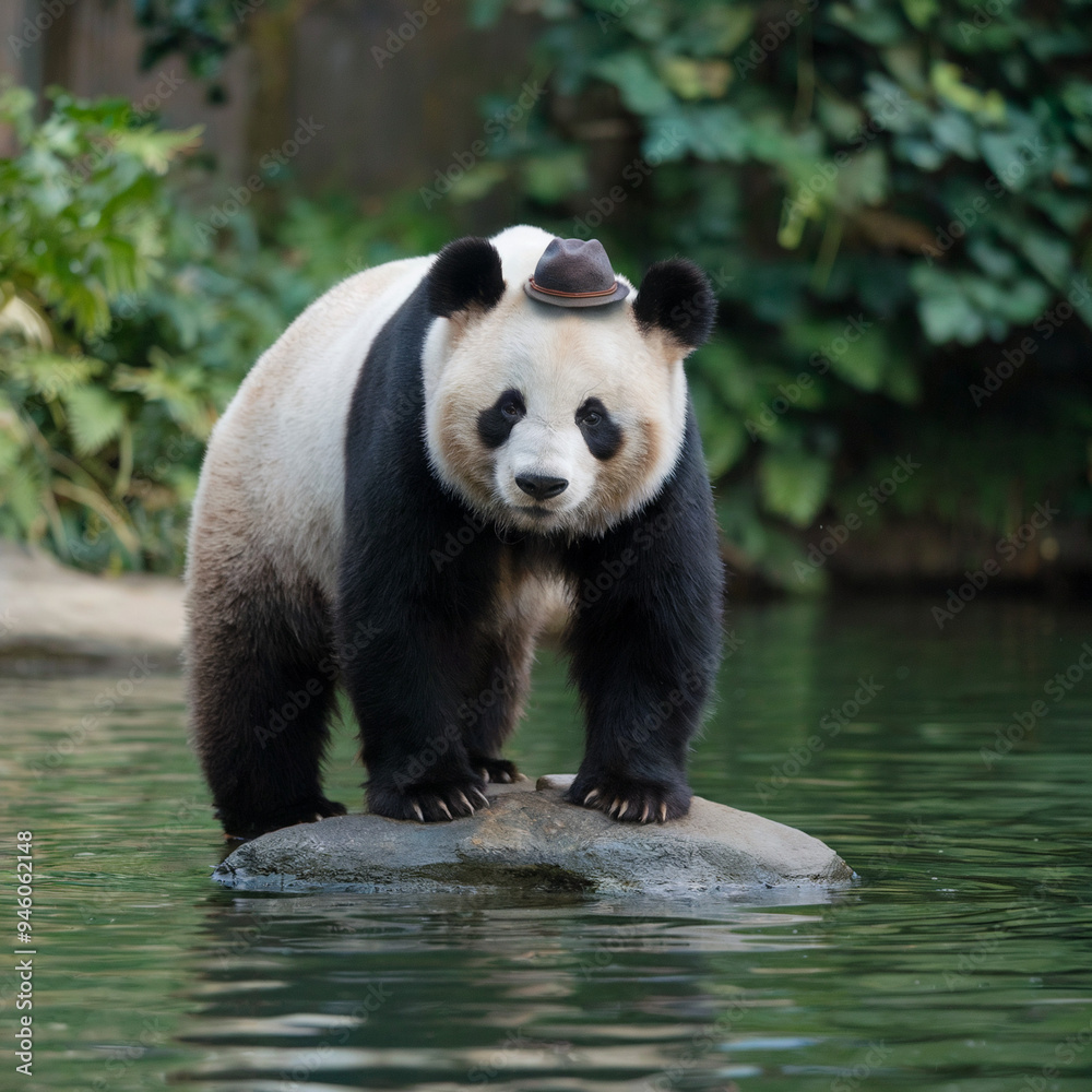 Obraz premium Happy Panda