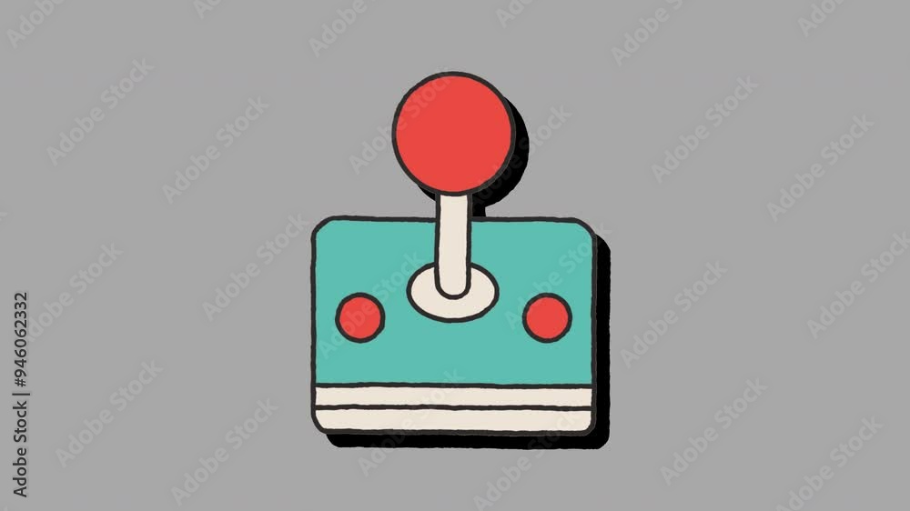 Retro cartoon style with wiggly and rough edge
Retro cartoon style with wiggly and rough edge