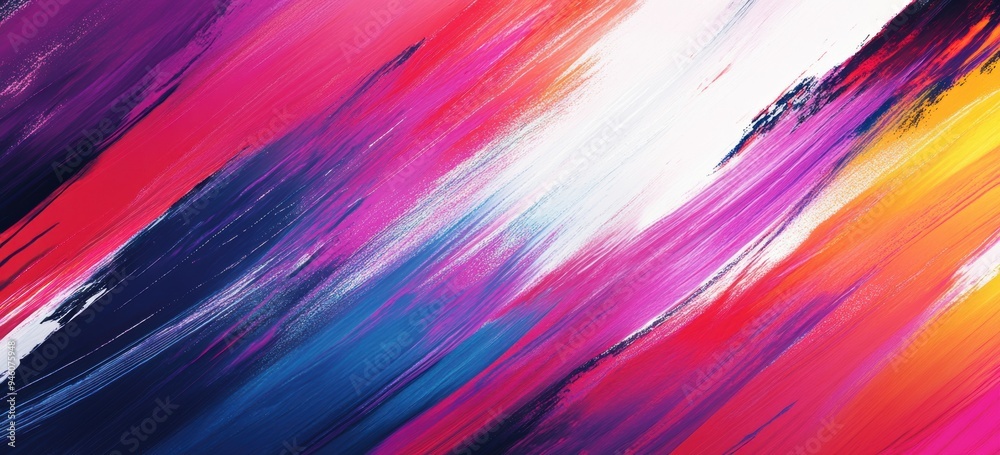 Appears to be a white text on a colorful brush strokes background with bright colors, in high resolution. Appears to be a white text on a colorful brush strokes background with bright colors, in high resolution.