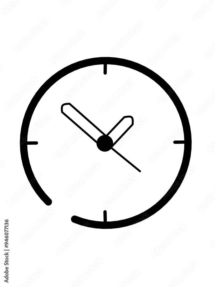 Clock Icon Vector 