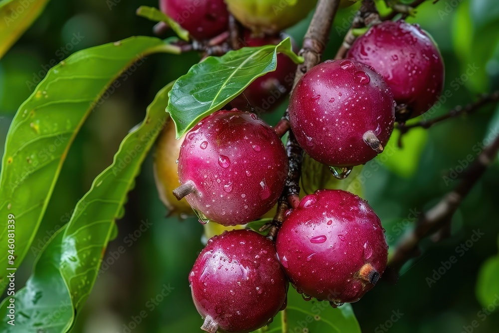 Byrsonima Crassifolia known as nance fruit or by various other names Byrsonima Crassifolia known as nance fruit or by various other names
