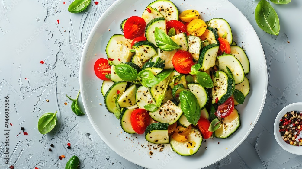 Zucchini Salad, World Vegetarian Day Zucchini Salad, World Vegetarian Day