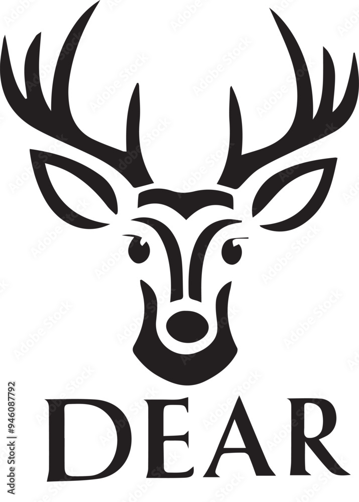 deer head silhouette deer head silhouette
