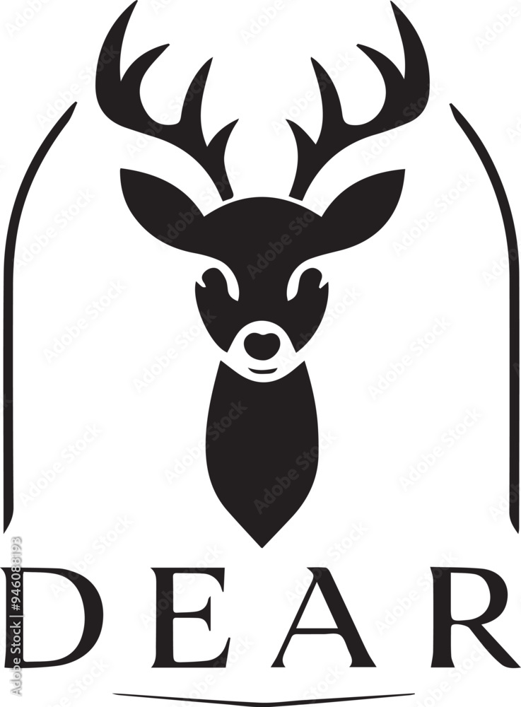 deer head vector deer head vector