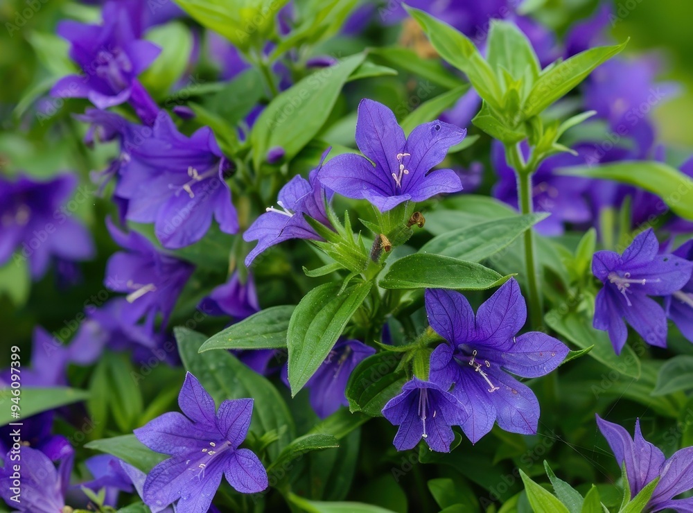 Lobelia is a flowering plant in the bellflower family Lobelia is a flowering plant in the bellflower family