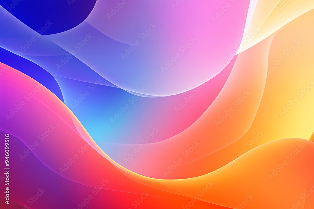 soft wavy background in red blue and yellow soft wavy background in red blue and yellow