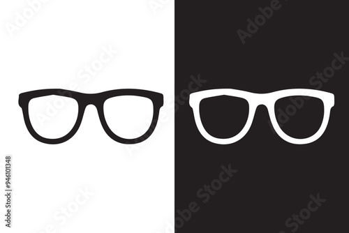 Spectacles Eyeglasses Silhouette Illustration