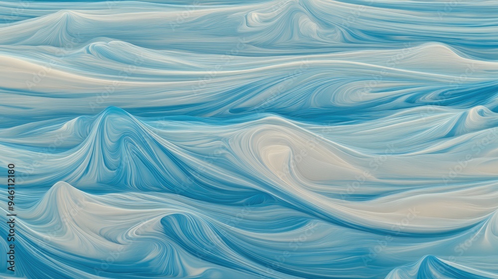 The composition features a dynamic swirl of blue water at the center, showcasing the beauty of ocean waves in high resolution, evoking a sense of calmness and energy The composition features a dynamic swirl of blue water at the center, showcasing the beauty of ocean waves in high resolution, evoking a sense of calmness and energy