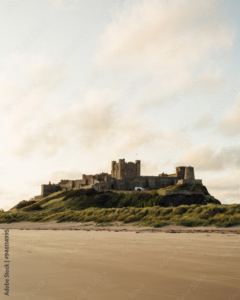 Obraz premium Bamburgh Castle