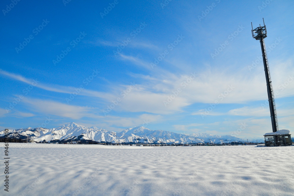 Fototapeta premium 越後三山（新潟県）