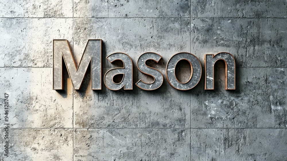 Grey Marble personalized name postcard perfect for decor.