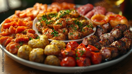 Grilled Appetizer Platter.