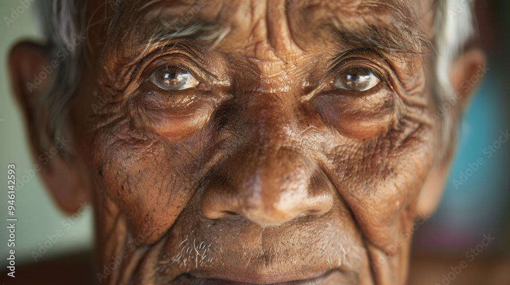 Elderly men from different ethnic backgrounds express calmness and wisdom in their portraits, reflecting a lifetime of experiences and knowledge. Generative AI Elderly men from different ethnic backgrounds express calmness and wisdom in their portraits, reflecting a lifetime of experiences and knowledge. Generative AI
