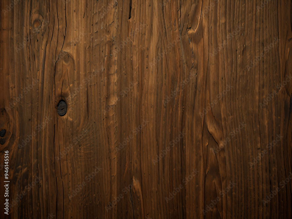Obraz premium a detailed texture of dark natural wood