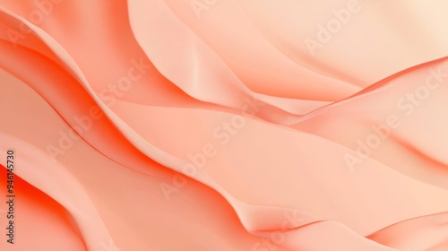 Minimalist peach fuzz color background design mockup ideal for various creative applications