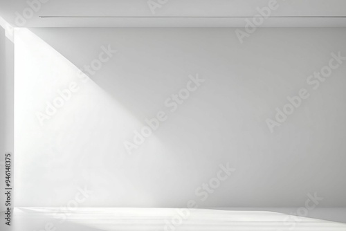 empty white wall
