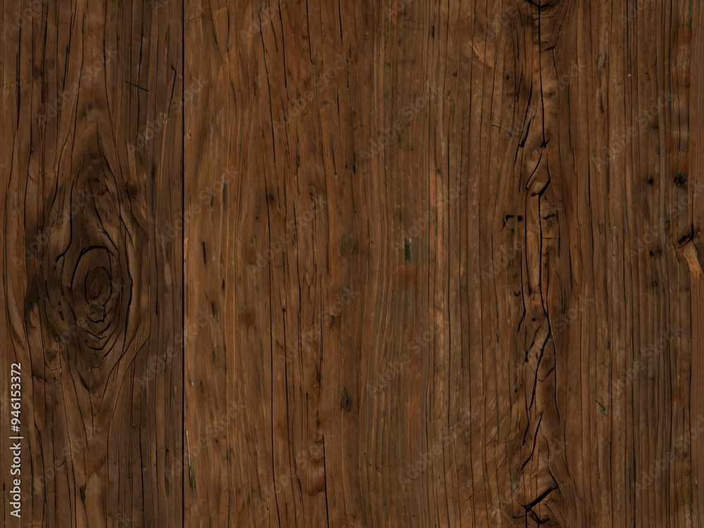 Fototapeta premium a detailed texture of dark natural wood