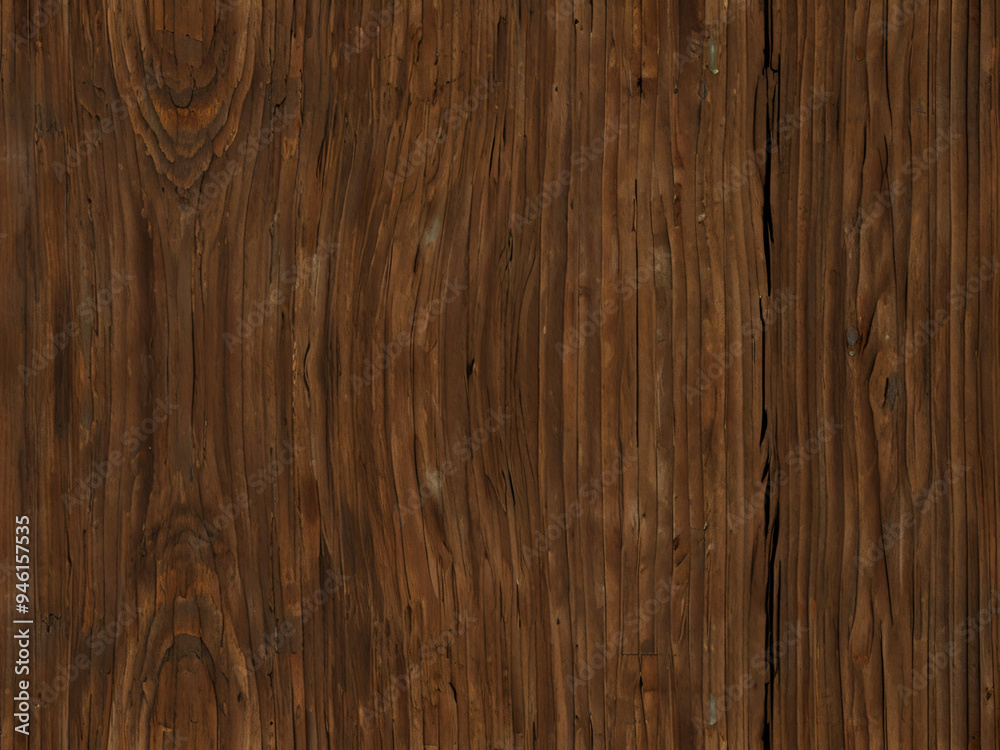 a detailed texture of dark natural wood