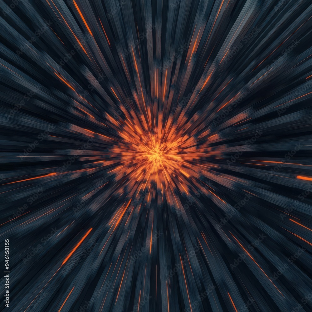 Create explosive speed lines radiating from a point of impact Create explosive speed lines radiating from a point of impact