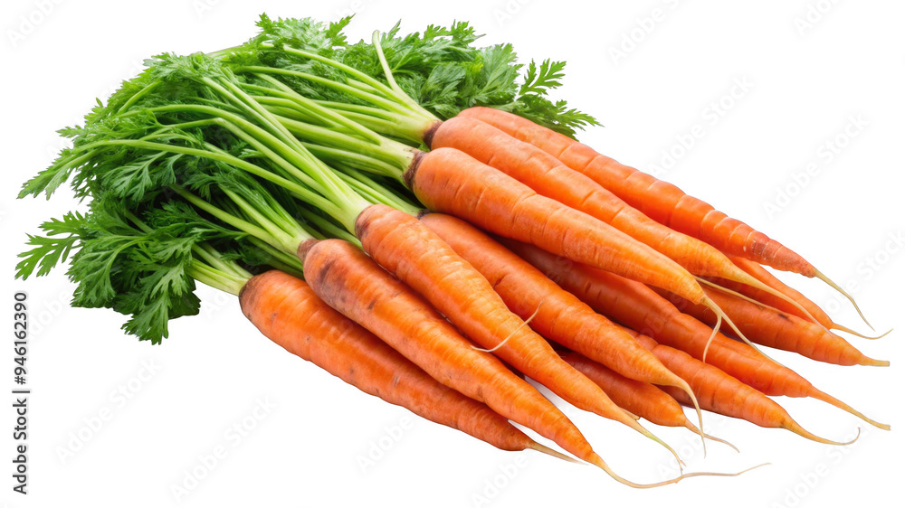 Fresh Carrots on a transparent background. Fresh Carrots on a transparent background.