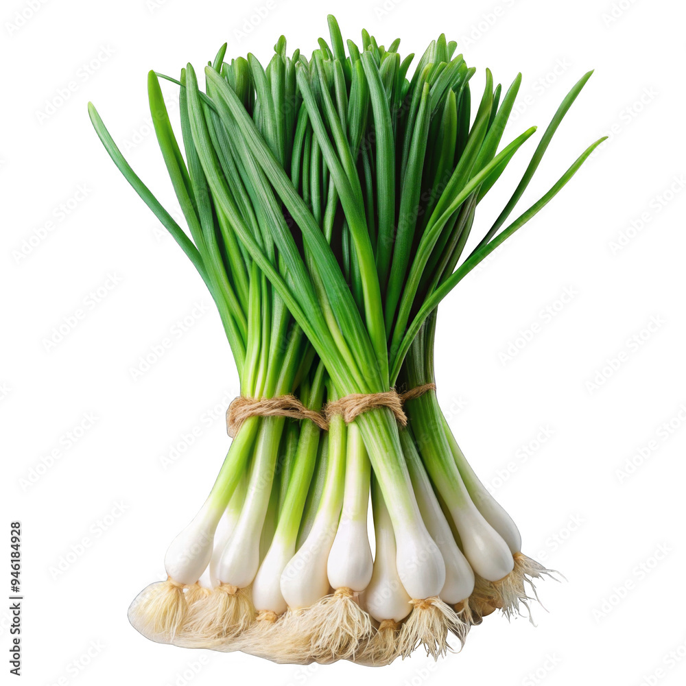 Fresh Scallions on a transparent background. Fresh Scallions on a transparent background.