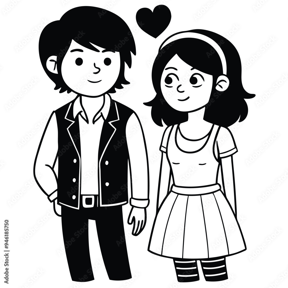 Boy and Girl Couple love Vector, Valentines Dya Special png illustration Boy and Girl Couple love Vector, Valentines Dya Special png illustration