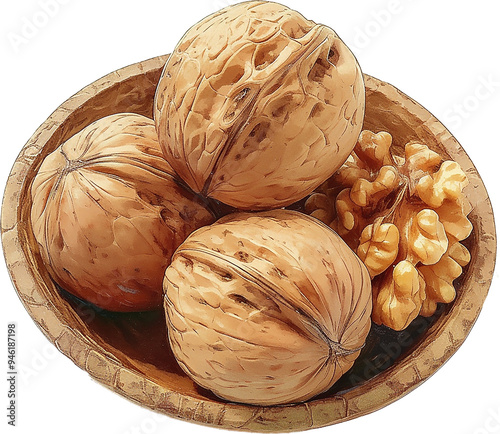Walnuts, nuts