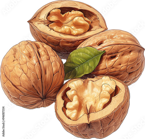 Walnuts, nuts
