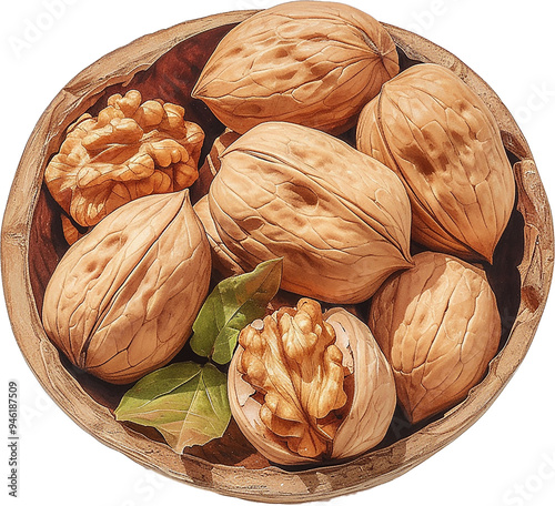 Walnuts, nuts