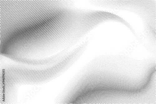 Gradient grunge abstract wavy halftone dot effect texture background