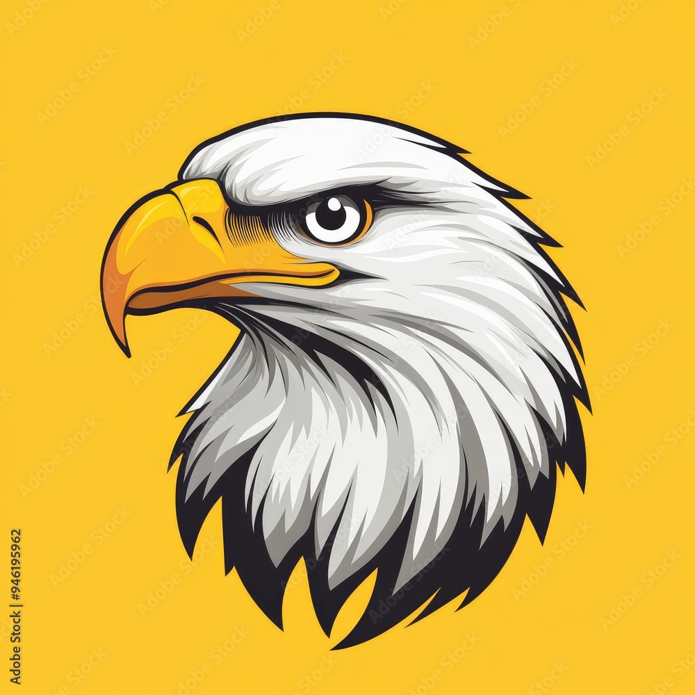 A Close-Up View of a Bald Eagle's Head A Close-Up View of a Bald Eagle's Head