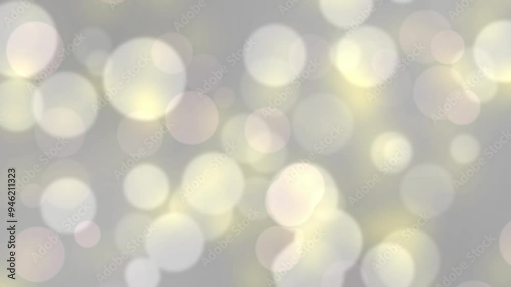 Abstract bokeh background with looping sparkling circles, 4K,gray Abstract bokeh background with looping sparkling circles, 4K,gray