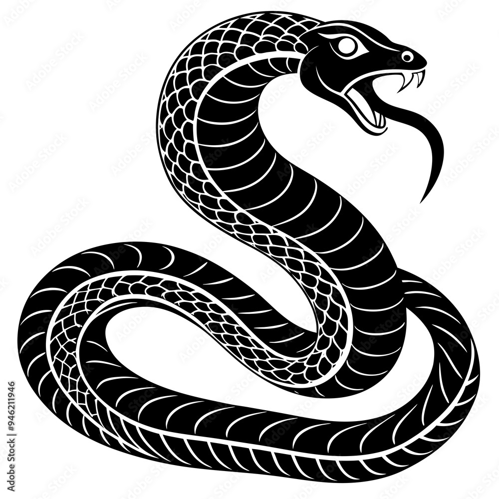 Fototapeta premium Animals silhouette vector image