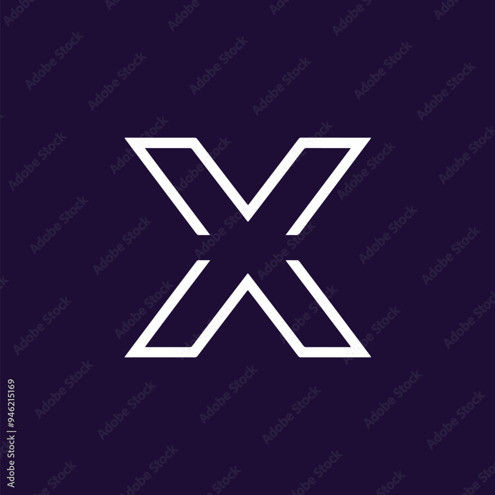 X letter logo icon design vector X letter logo icon design vector