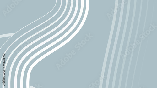 blue  white Color  Wavy Dynamic Stripes  vector background 