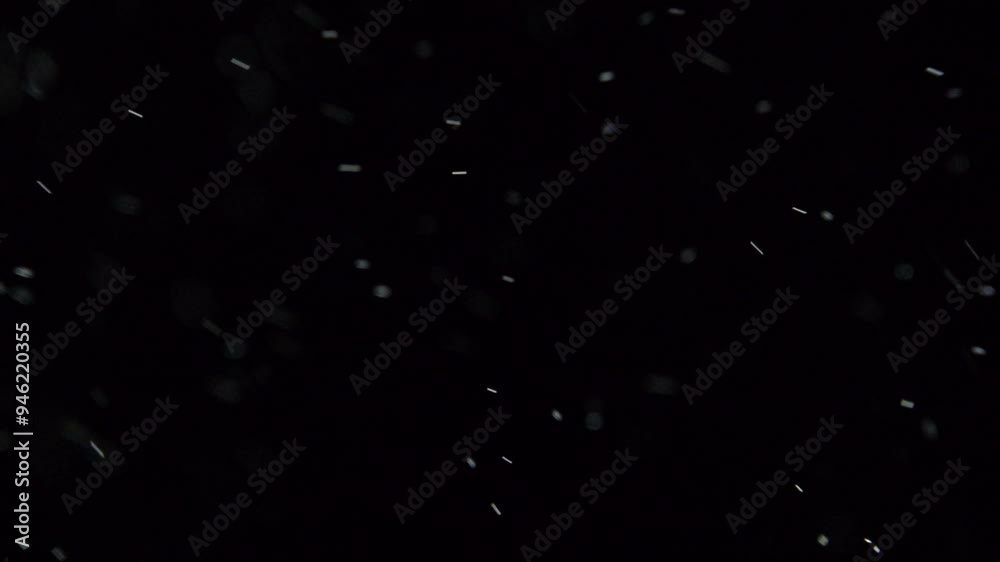 Turbulent Floating Particles for Overlay Effect