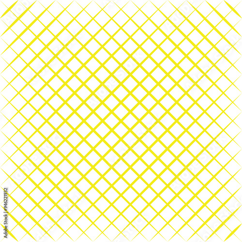Yellow grid mesh texture isolated. Graph paper and coordinate paper texture. 