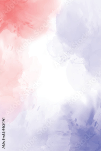 abstract purple pink watercolor background