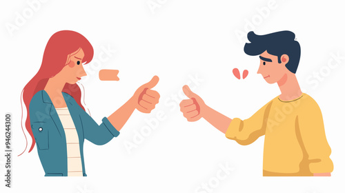 Woman Showing Thumb Down Gesture - Dislike Concept for Marketing and Advertising Campaigns