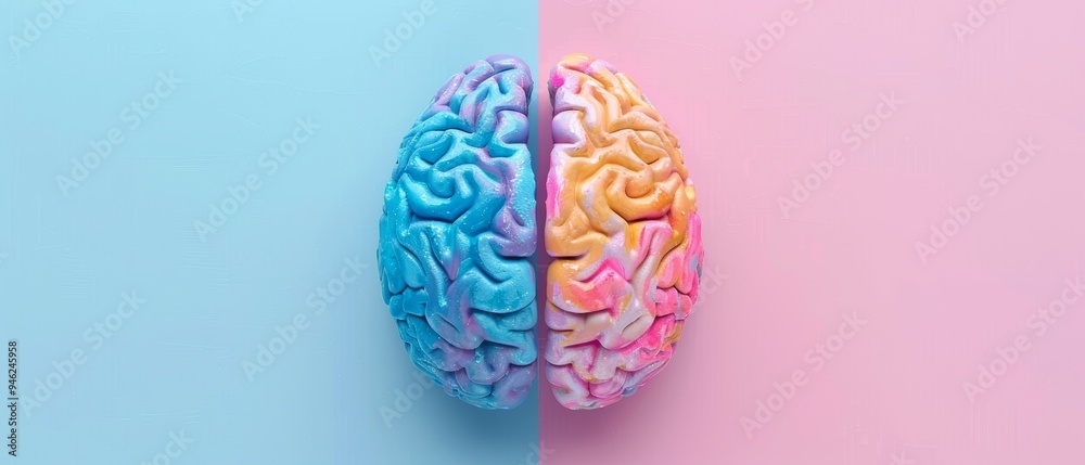 Exploring the Intricacies of the Human Brain: A Vibrant Abstract Concept Exploring the Intricacies of the Human Brain: A Vibrant Abstract Concept