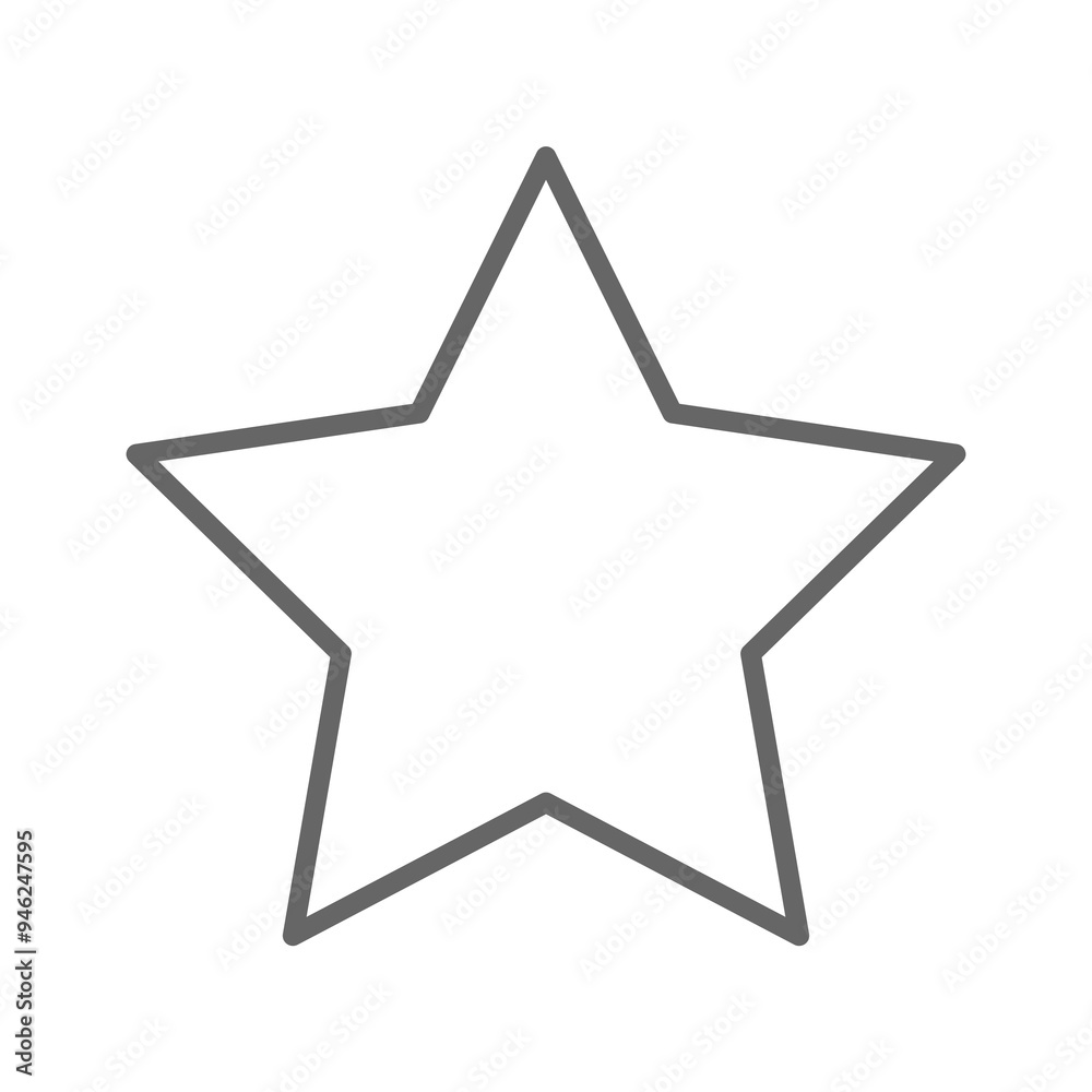 Stroke star geometric shape transparent png Stroke star geometric shape transparent png