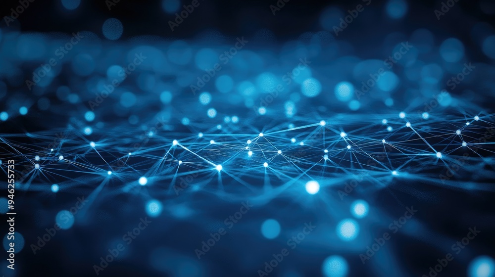 Abstract global network with digital connections, no people, room for copy Abstract global network with digital connections, no people, room for copy