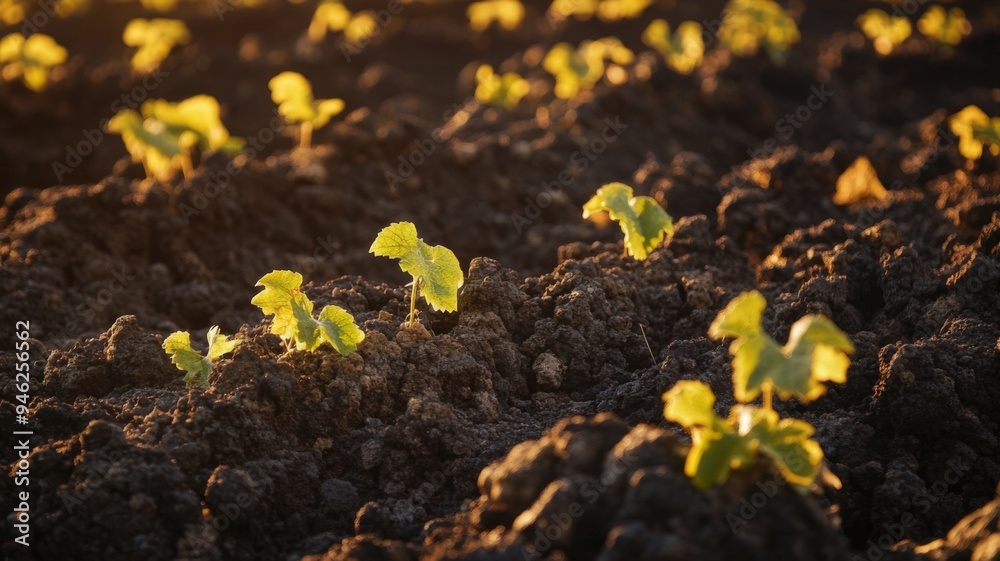 Volcanic vineyard at sunset. Grapes harvest in autumn season. Landscape in Lanzarote, Geria, Tuscany, Italy, Spain, Europe. High quality photo Volcanic vineyard at sunset. Grapes harvest in autumn season. Landscape in Lanzarote, Geria, Tuscany, Italy, Spain, Europe. High quality photo