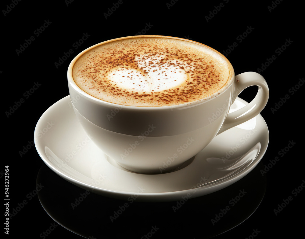 Fototapeta premium Cappuccino Heart.