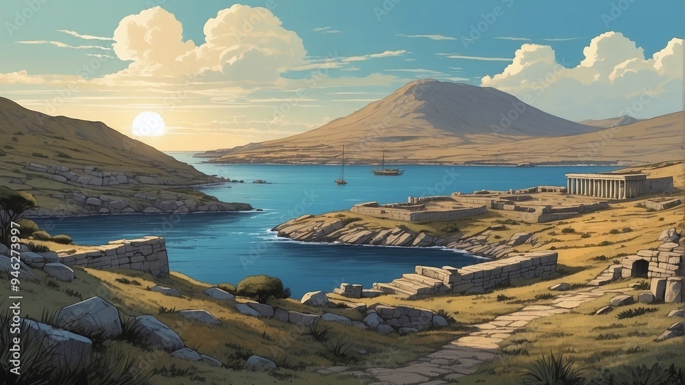 Obraz premium view from the mountain